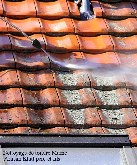 Nettoyage de toiture 51 Marne   Artisan Klatt père et fils