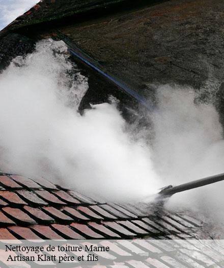 Nettoyage de toiture 51 Marne   Artisan Klatt père et fils